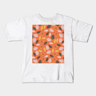 Fall pattern Kids T-Shirt